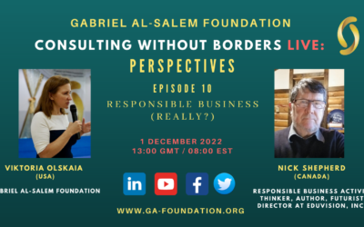 Consulting Without Borders LIVE – Perspectives, Episode 10: Responsible Business. (Really?)